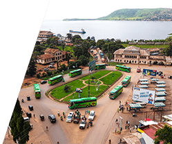 Kigoma to Dar es Salaam route - arrival